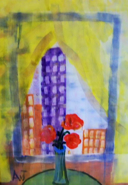 Flowers and walls-ǽ-ϩ-70X50cm