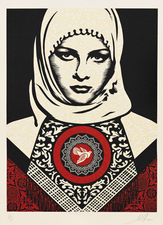 Shepard Fairey л͵¡Arab WomanŮ