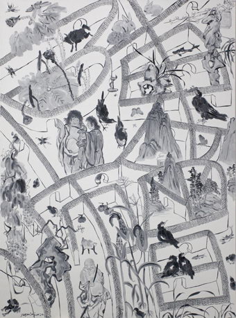 չƷ_ʦ_Chen Shizeng ͻ_Oil on canvas_150cmX200cm_2011