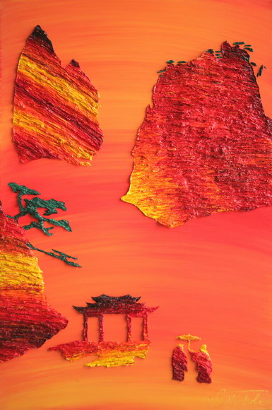安东尼奥作品 西来意? 80x120cm 2012