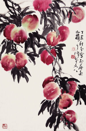 孙其峰《桃》