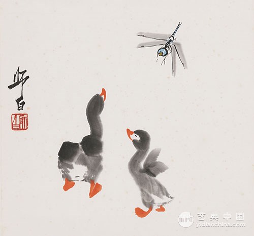 娄师白 雏鸭蜻蜓 成交价 RMB:78,100