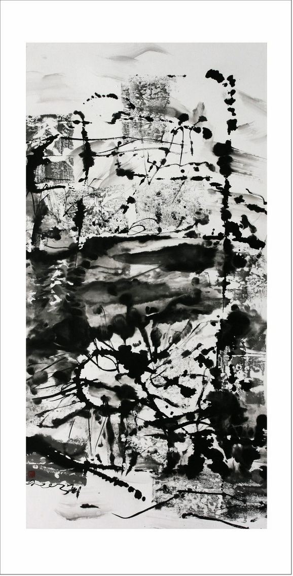֣ˮīƷͻ̫ꖡ֮ 2003 68x135cm