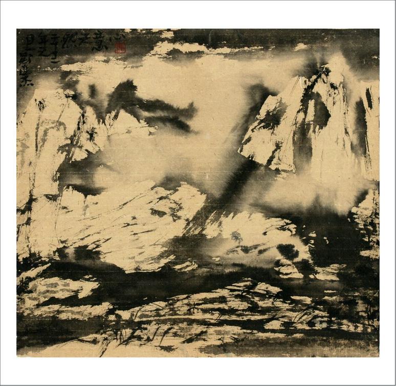 ֣ܻɽϵ. ѩϪɽͼ 2012 41x45cm