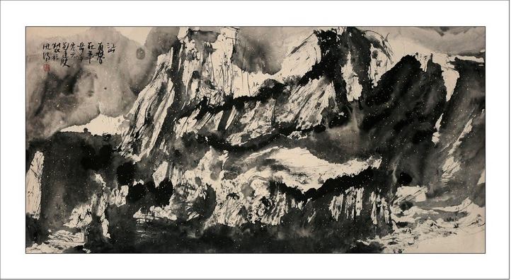 ֣ˮīƷͼ2006 135x68cm