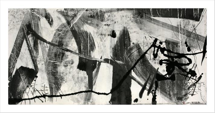 ֣ˮīƷҡ-1989֮һ 68x105cm 1991