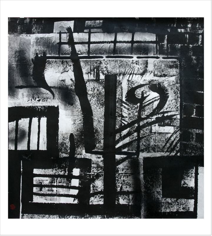 ֣ܳӡƷΪ¹ͳһϵСõ塷103x103cm 40x40in 1995