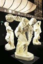 胡晓芒 预展展出的雕塑作品