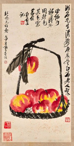齐白石《平安》