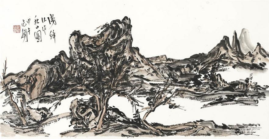  ǳ筷ɽͼ ֽɫ 37-72cm 2014