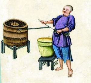 《磨豆》