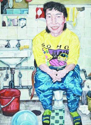刘炜《自画像》