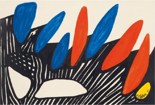 Alexander Calder. Dolmens, 1971 © 2020 Calder Foundation, New York / Artists Rights Society (ARS), New York. Courtesy of Zeit Contemporary Art, New York