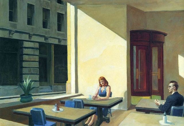 ⡷Sunlight in a Cafeteria 1958