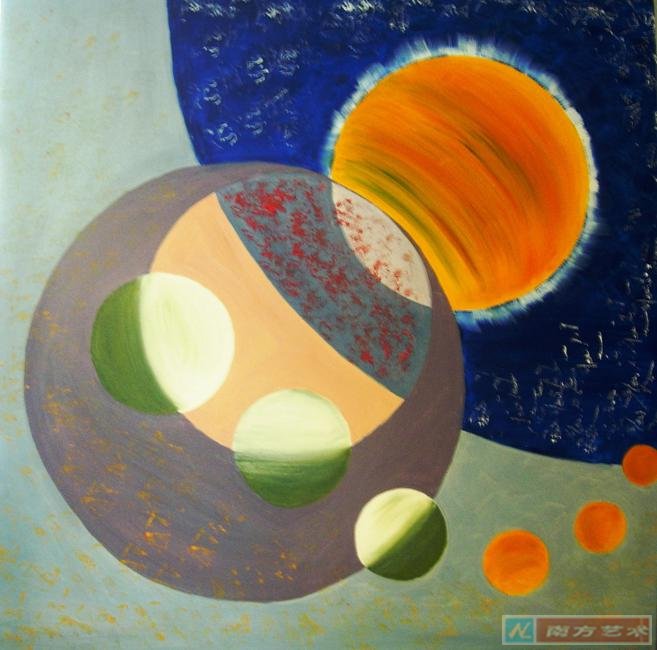 ʩ�⣺��������С���桷�������ͻ���76 X 76cm��2009��Los Angeles��