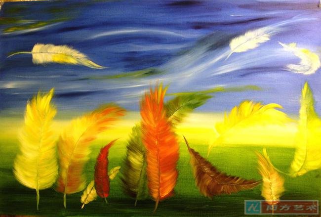 ʩ�⣺��ϲ�õ�����������ͻ���92 X 61cm��2008��Los Angeles��