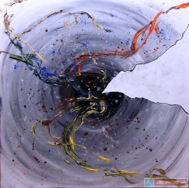 ʩ�⣺����Դ֮�𡷣������ͻ���92 X 92cm��2010��Los Angeles��